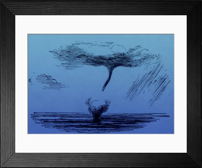 Framed Print : Waterspout Framed Print : Waterspout