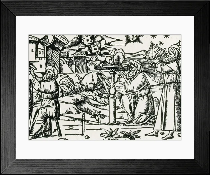 Framed Print : Arab Astronomers Framed Print : Arab Astronomers