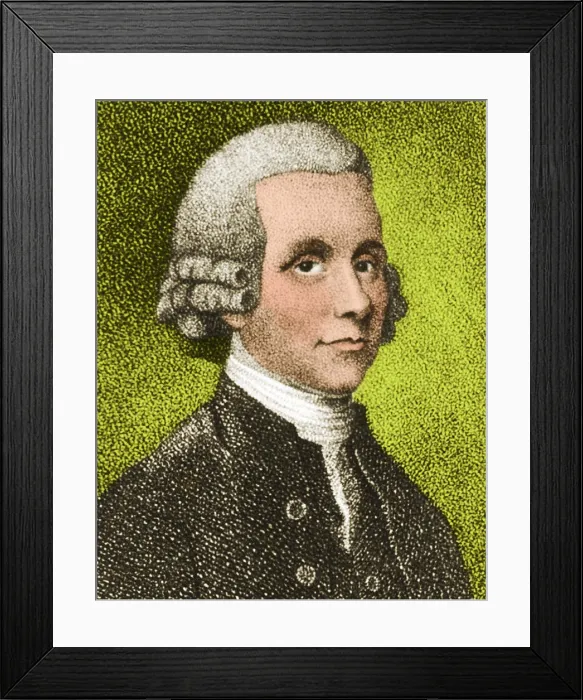 Framed Print : Joseph Priestley, English Polymath