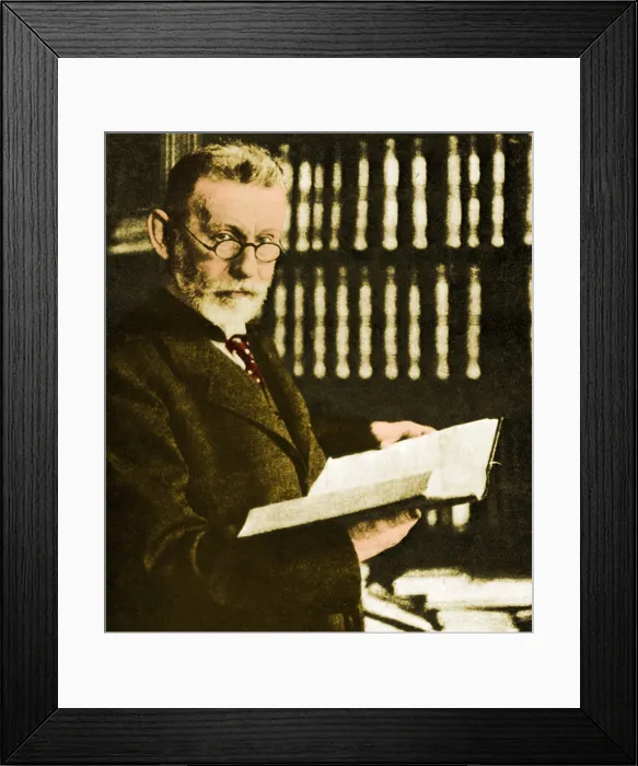 Framed Print : Paul Ehrlich, German Immunologist Framed Print : Paul Ehrlich, German Immunologist
