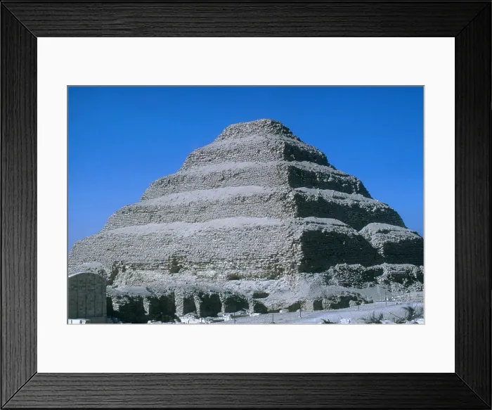 Framed Print : Step Pyramid of King Zoser Framed Print : Step Pyramid of King Zoser