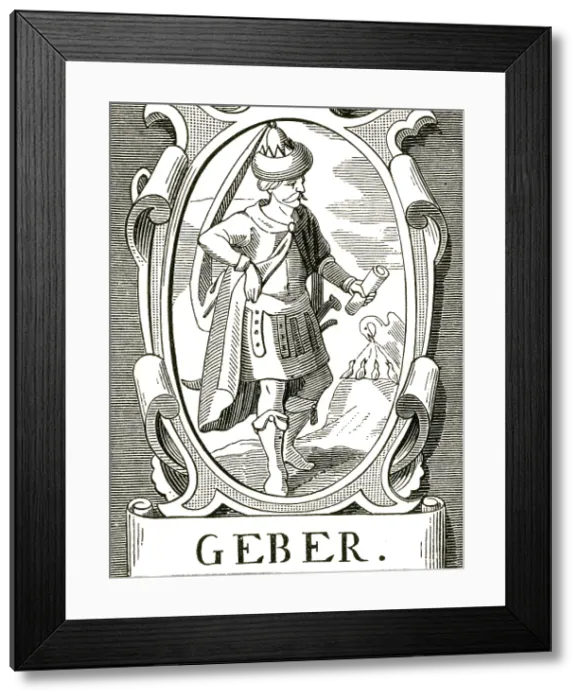Framed Print : Geber, Persian Polymath Framed Print : Geber, Persian Polymath