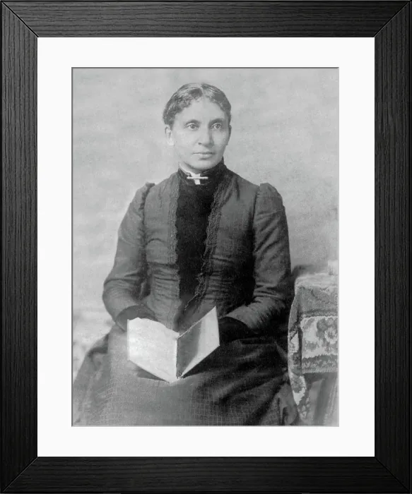 Framed Print : Charlotte Forten Grimke, American Abolitionist and Author