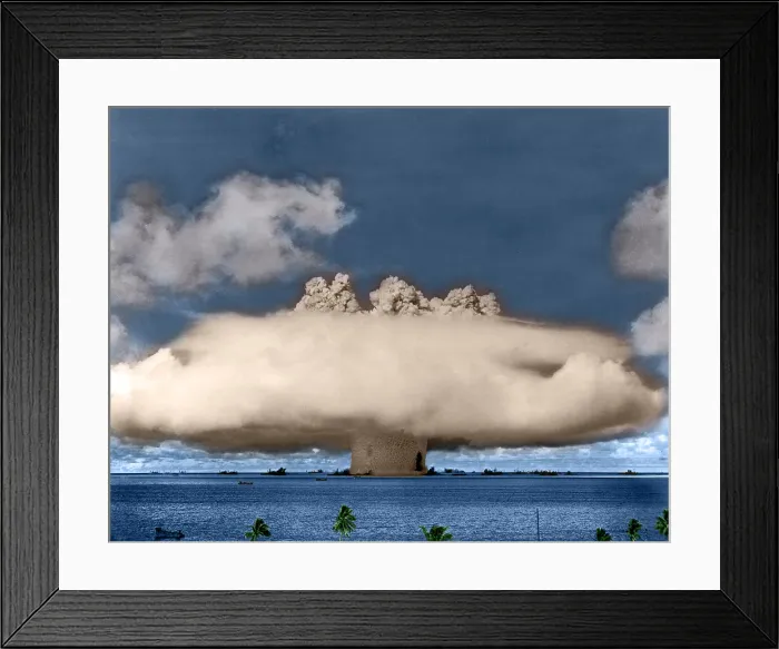 Framed Print : Operation Crossroads BAKER, 1946 Framed Print : Operation Crossroads BAKER, 1946
