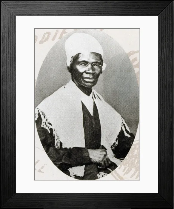 Framed Print : Sojourner Truth, American Abolitionist Framed Print : Sojourner Truth, American Abolitionist