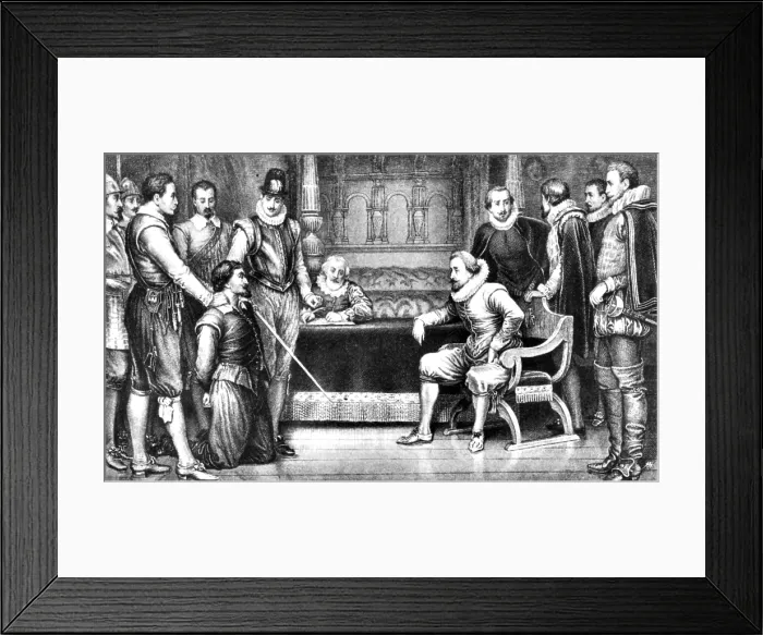 Framed Print : Guy Fawkes, English Conspirator Framed Print : Guy Fawkes, English Conspirator