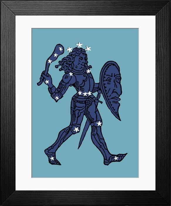 Framed Print : Orion Constellation, 1482 Framed Print : Orion Constellation, 1482