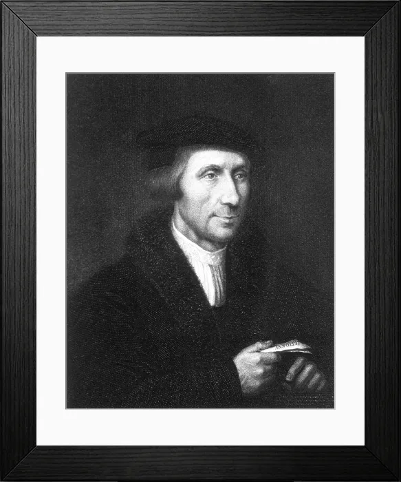 Framed Print : Thomas Linacre, English Humanist Scholar and Physician Framed Print : Thomas Linacre, English Humanist Scholar and Physician