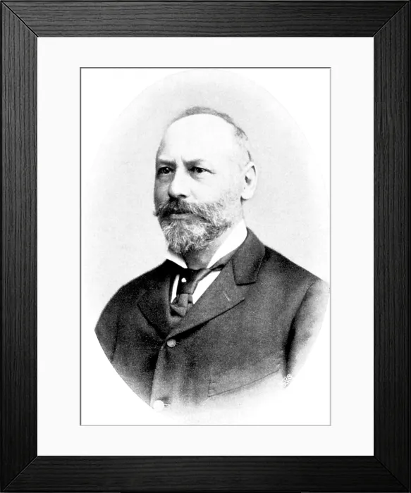 Framed Print : Moritz Kaposi, Hungarian Dermatologist Framed Print : Moritz Kaposi, Hungarian Dermatologist