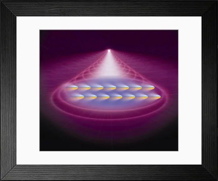 Framed Print : Bose-Einstein Condensate