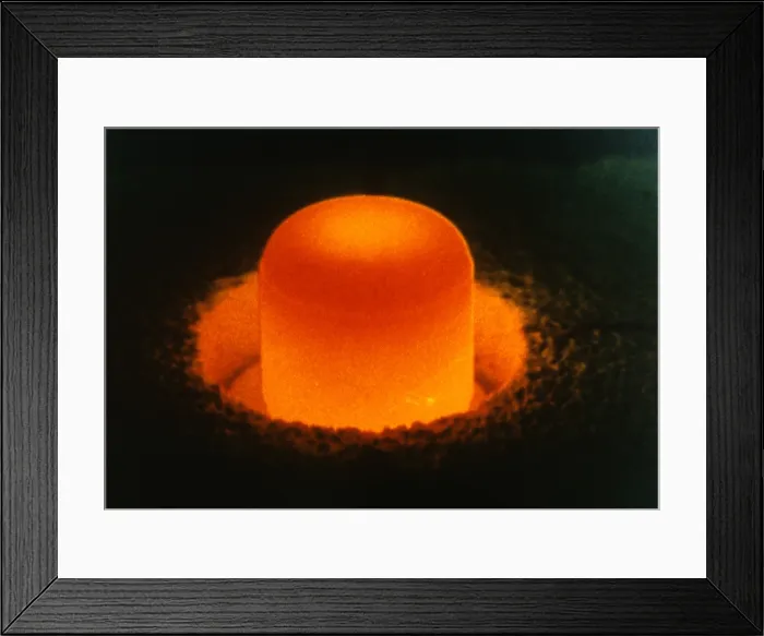 Framed Print : Plutonium-238 Sphere Framed Print : Plutonium-238 Sphere
