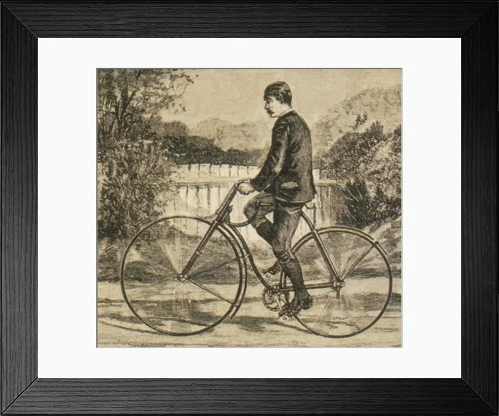 Framed Print : Rover Bicycle, 1888 Framed Print : Rover Bicycle, 1888