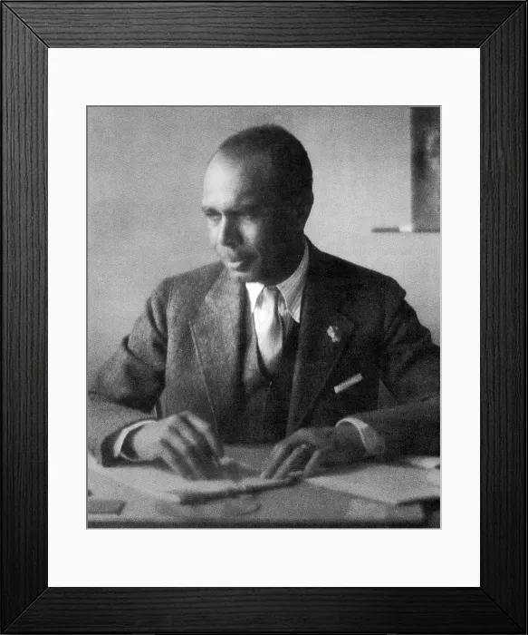 Framed Print : James Weldon Johnson, American Author and Activist Framed Print : James Weldon Johnson, American Author and Activist