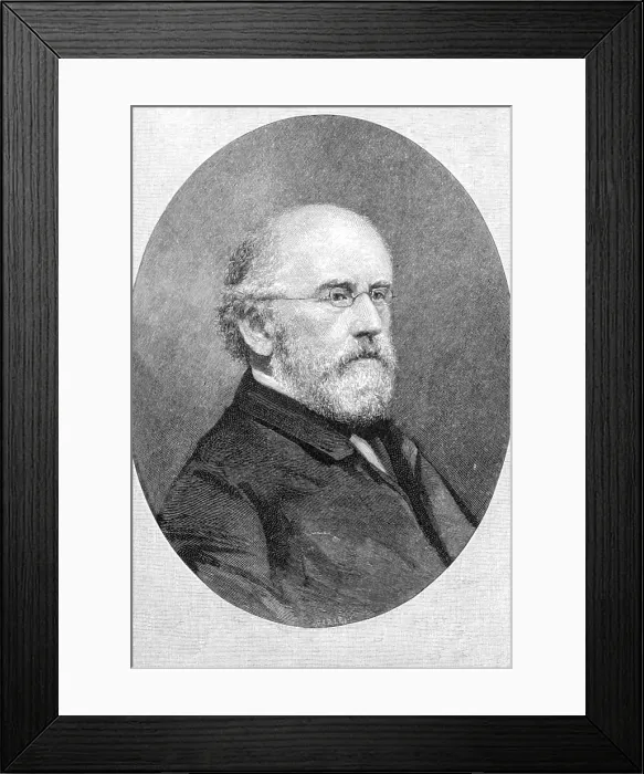 Framed Print : George Ripley, American Social Reformer