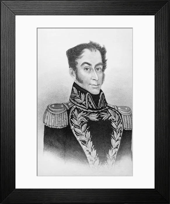 Framed Print : Simon Bolivar, Venezuelan Political Leader Framed Print : Simon Bolivar, Venezuelan Political Leader