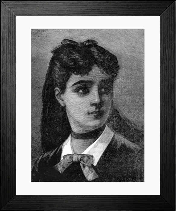 Framed Print : [NOT] Marie-Sophie Germain, French Mathematician