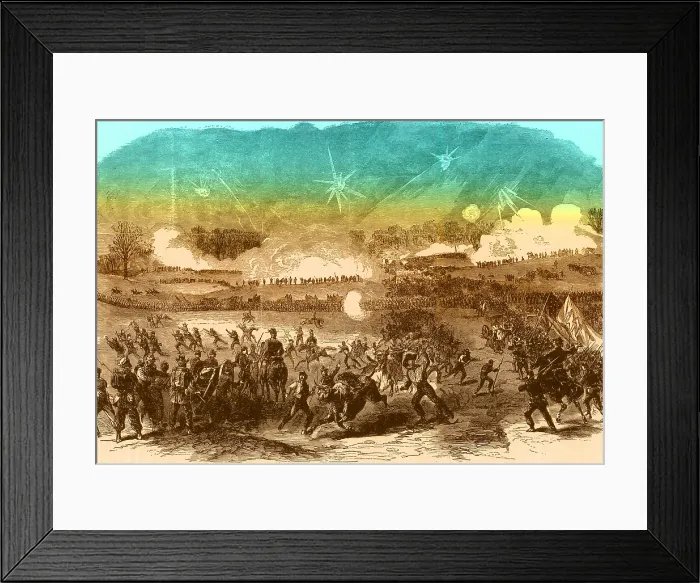 Framed Print : Battle of Chancellorsville, 1863 Framed Print : Battle of Chancellorsville, 1863