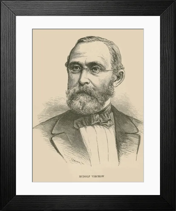 Framed Print : Rudolph Virchow, German Polymath Framed Print : Rudolph Virchow, German Polymath