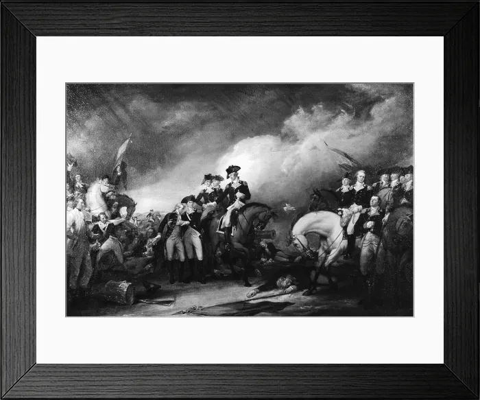 Framed Print : Capture of the Hessians at Trenton