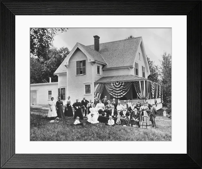 Framed Print : Don Family Golden Anniversary