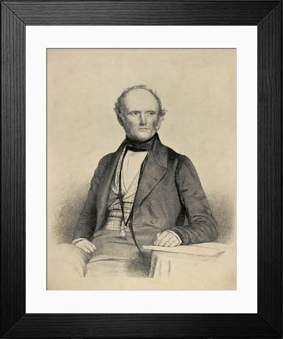 Framed Print : Charles Lyell, Scottish Geologist Framed Print : Charles Lyell, Scottish Geologist
