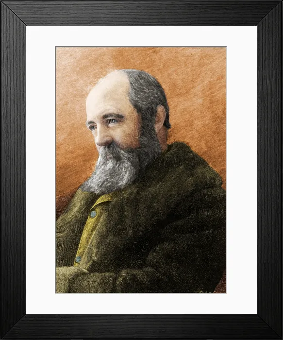 Framed Print : Frederick Olmsted, American Landscape Architect
