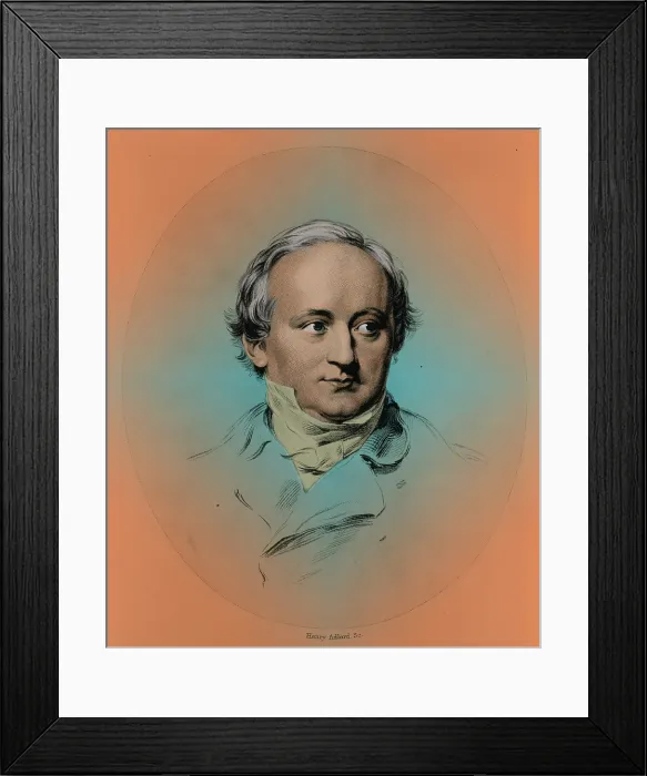 Framed Print : Baron von Bunsen, German Diplomat
