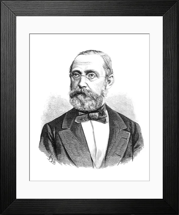 Framed Print : Rudolph Virchow, German Polymath Framed Print : Rudolph Virchow, German Polymath