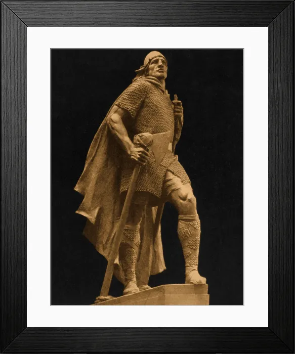 Framed Print : Leif Erikson, Norse Explorer