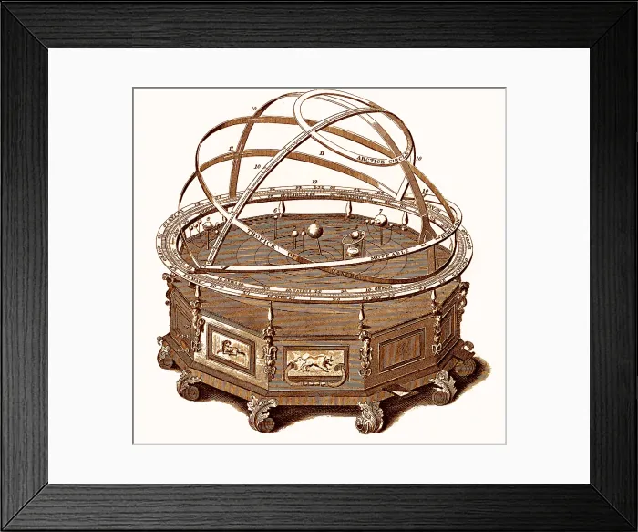 Framed Print : Celestial Sphere