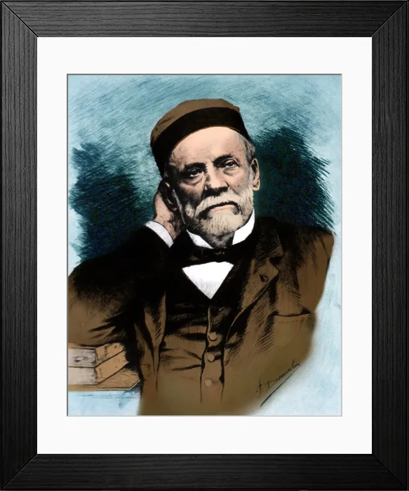 Framed Print : Louis Pasteur, French Microbiologist