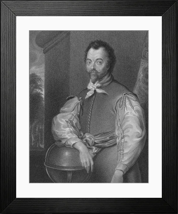 Framed Print : Francis Drake, English Explorer Framed Print : Francis Drake, English Explorer