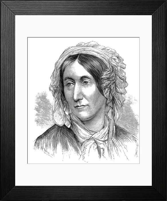 Framed Print : Mary Somerville, Scottish Polymath Framed Print : Mary Somerville, Scottish Polymath