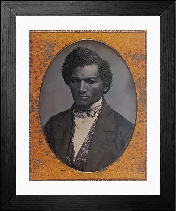 Framed Print : Frederick Douglass, American Abolitionist