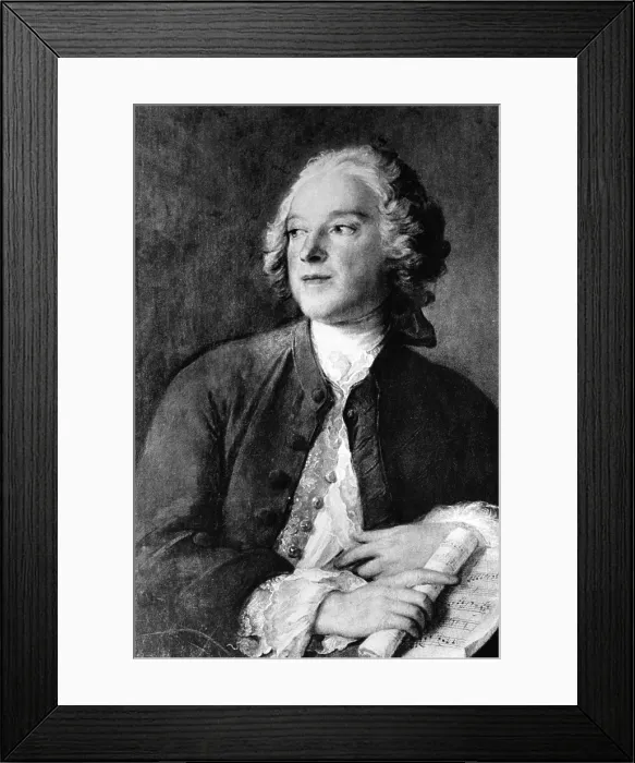 Framed Print : Pierre Beaumarchais, French Polymath