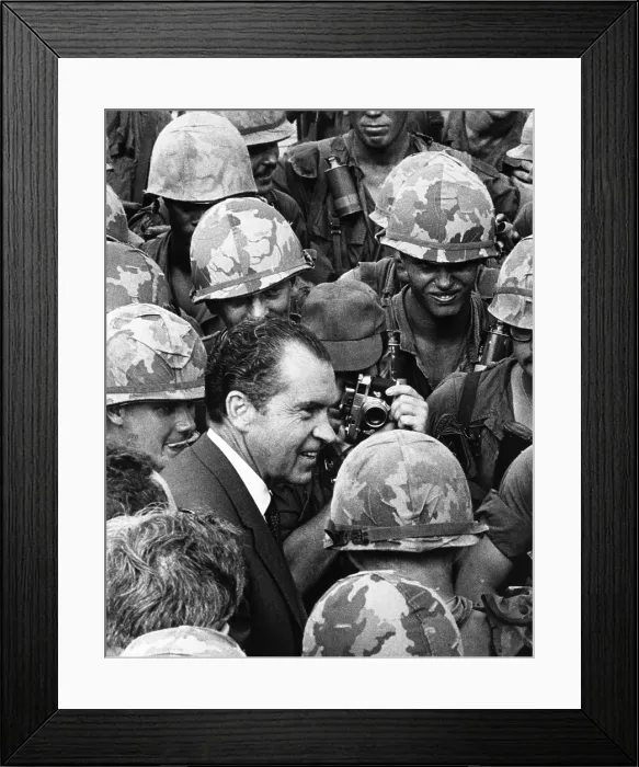 Framed Print : Richard Nixon, 37th U.S. President Framed Print : Richard Nixon, 37th U.S. President