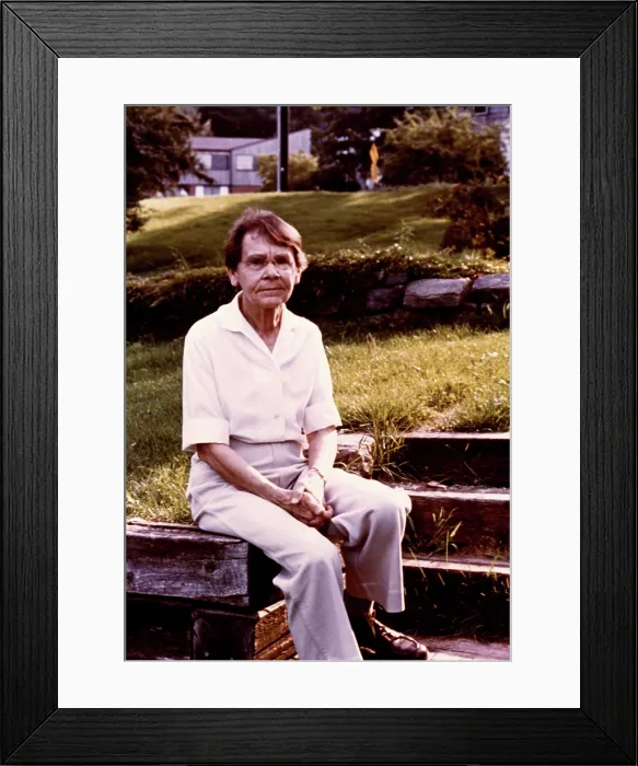 Framed Print : Barbara McClintock, American Geneticist Framed Print : Barbara McClintock, American Geneticist