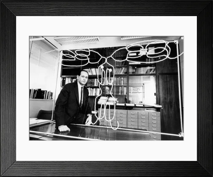 Framed Print : Gerald Edelman, American Immunologist