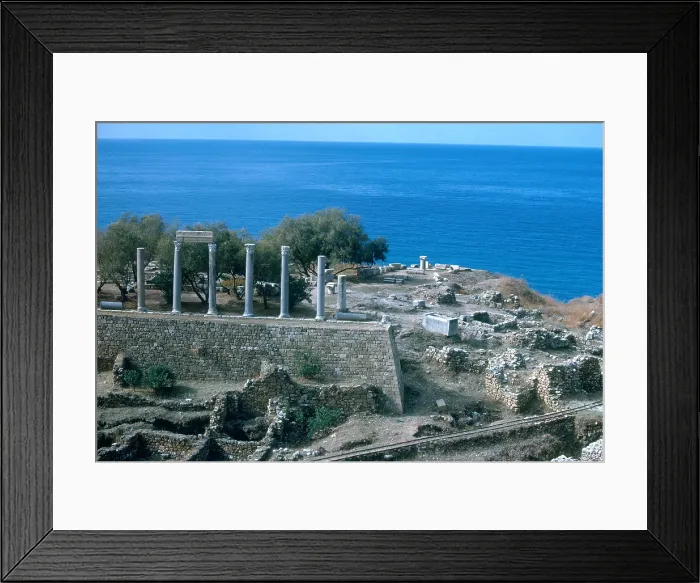 Framed Print : Ancient Ruins, Lebanon
