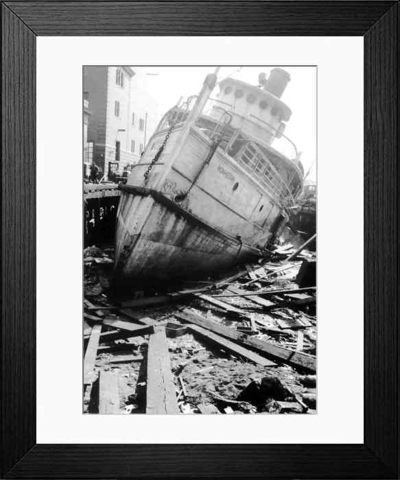 Framed Print : New England Hurricane Damge, 1938 Framed Print : New England Hurricane Damge, 1938