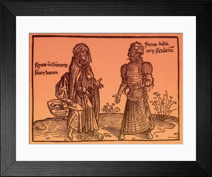 Framed Print : Itinerary to the Holy Land, 1486 Framed Print : Itinerary to the Holy Land, 1486