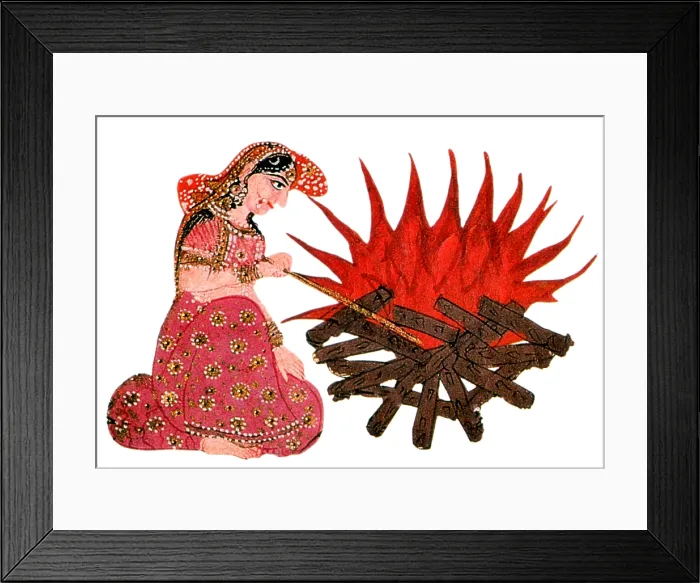Framed Print : Sati, Hindu Goddess Framed Print : Sati, Hindu Goddess