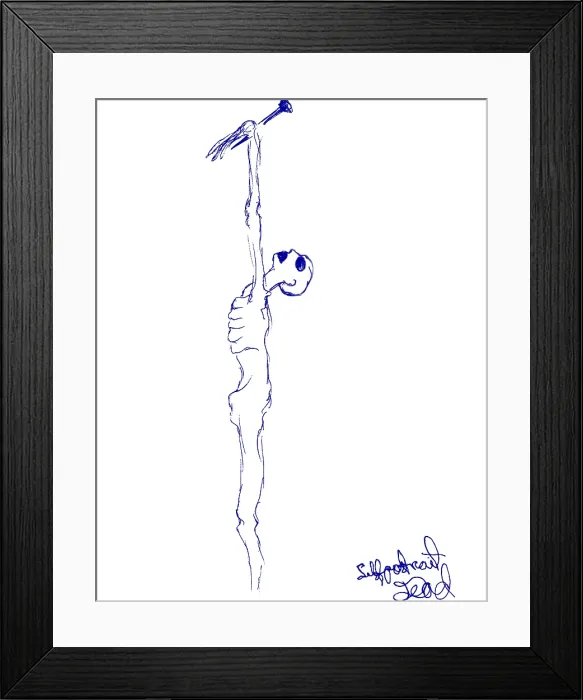 Framed Print : LSD Drawing Framed Print : LSD Drawing