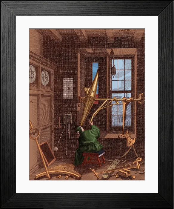 Framed Print : Ole Roemer, Danish Astronomer Framed Print : Ole Roemer, Danish Astronomer