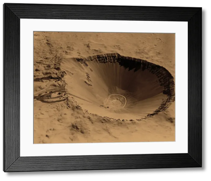 Framed Print : Operation Plowshare, Sedan Crater Framed Print : Operation Plowshare, Sedan Crater