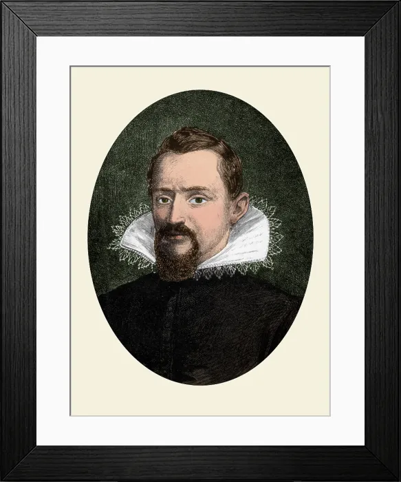 Framed Print : Johannes Kepler, German Astronomer Framed Print : Johannes Kepler, German Astronomer