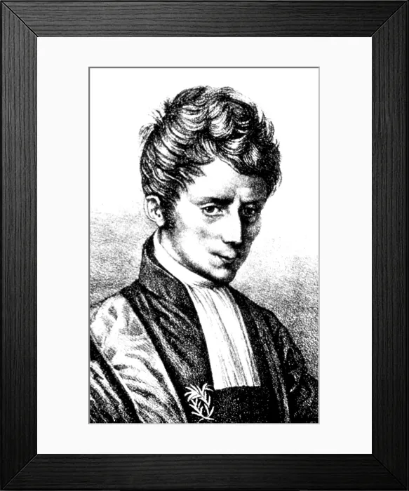Framed Print : Rene Laennec, French Physician and Inventor Framed Print : Rene Laennec, French Physician and Inventor