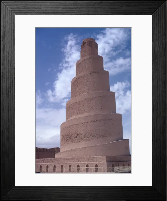 Framed Print : Spiral Minaret Framed Print : Spiral Minaret