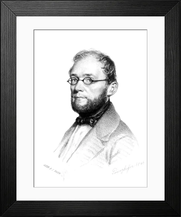 Framed Print : Carl von Rokitansky, Austrian Pathologist Framed Print : Carl von Rokitansky, Austrian Pathologist