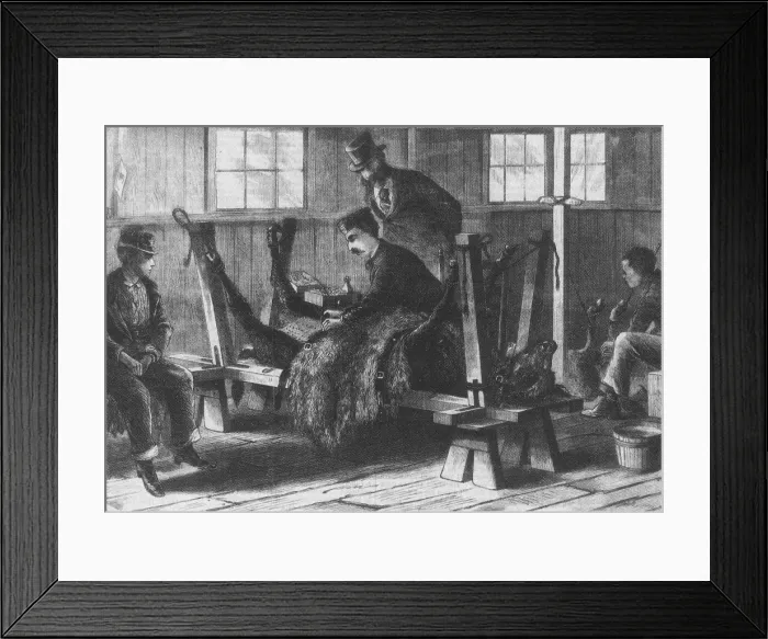Framed Print : First Smallpox Vaccine, 1872